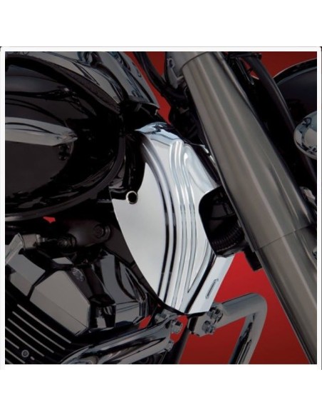 TAPAS CUELLO CROMADAS PARA YAMAHA XVS950 MIDNIGHT STAR