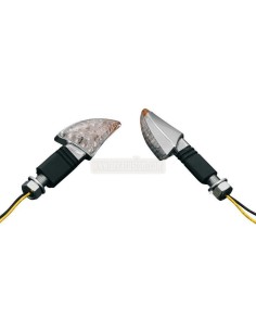 INTERMITENTES LED SHARK NEGROS HH M10 HOMOLOGADOS