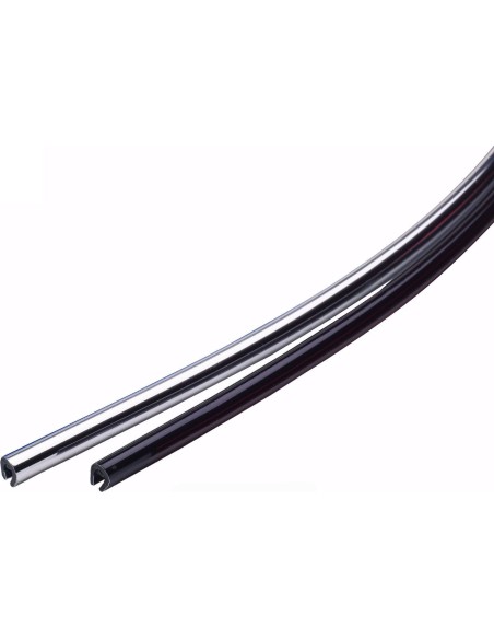 MOLDURA NEGRO ANODIZADO PROTECTORA 3 METROS MOLDURA NEGRO ANODIZADO PROTECTORA 3 METROS