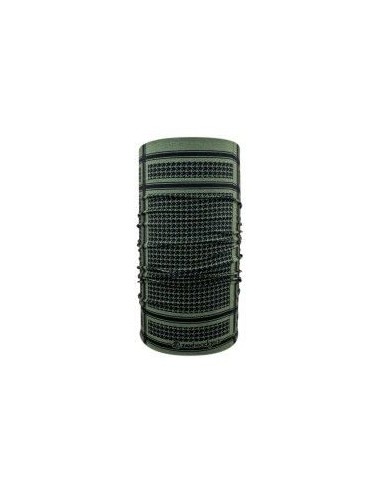 BRAGA CUELLO TUBULAR PATA DE GALLO VERDE OLIVA ZH