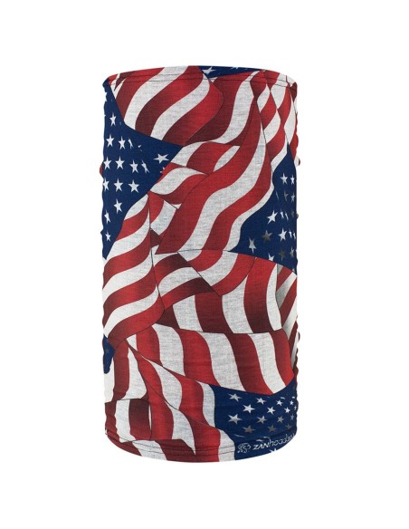 BRAGA CUELLO FORRO POLAR TUBULAR BANDERA USA ZH