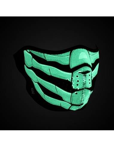 MASCARA NEOPRENO BONE BREATH BRILLA EN LA OSCURIDAD