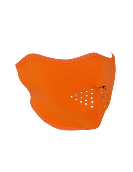 MASCARA NEOPRENO NARANJA FLUOR
