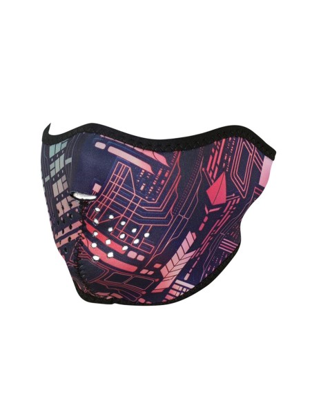MASCARA NEOPRENO NEON CIRCUITO MASCARA NEOPRENO NEON CIRCUITO