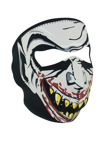 MASCARA CARA NEOPRENO VAMPIRO ZH BRILLA EN LA OSCURIDAD