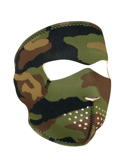 MASCARA CARA NEOPRENO CAMUFLAJE ZH