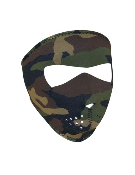 MASCARA CARA NEOPRENO CAMUFLAJE ZH TALLA PEQUEÑA