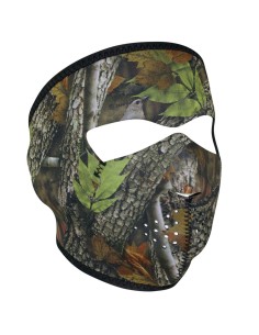 MASCARA CARA NEOPRENO CAMUFLAJE FORESTAL ZH