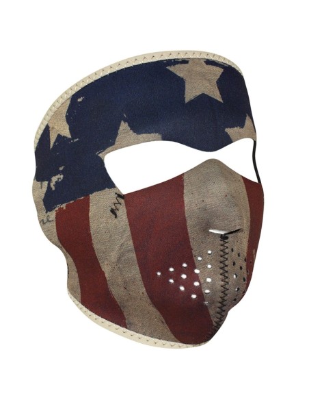 MASCARA CARA NEOPRENO BANDERA USA ZH