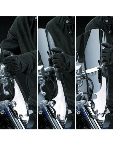 PARABRISAS YAMAHA XVS650 DRAG STAR CLASSIC - 2-UP NC DESMONTABLE RAPIDO