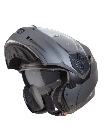 CASCO CABERG DUKE II MODULAR GRIS MATE CASCO CABERG DUKE II MODULAR GRIS MATE