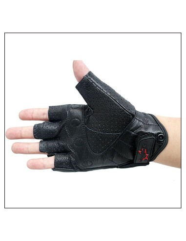 GUANTES CORTOS PIEL ICON REFORZADOS PIEL SUAVE