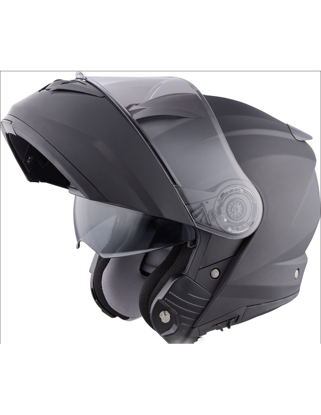 Casco Modular K Mtr Negro Mate Para Cascos Modulares