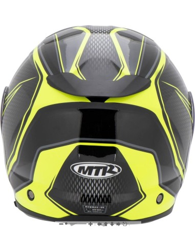 CASCO MODULAR K14 MTR NEGRO - AMARILLO FLUOR