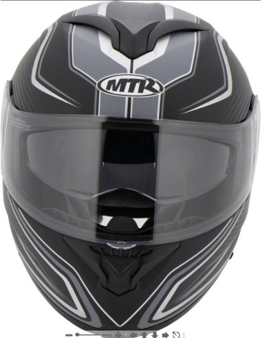 CASCO MODULAR K14 MTR NEGRO - PLATA