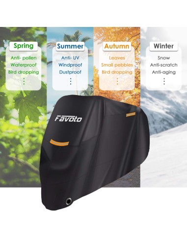 FUNDA PARA MOTO EXTERIOR 210T ALTA CALIDAD