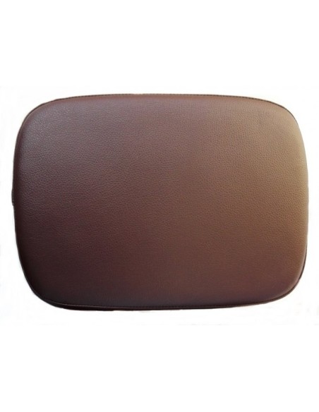 ASIENTO PARA MOTO CON VENTOSAS 26X18 CM NEGRO-MARRON