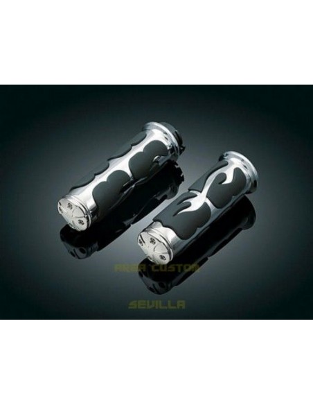 PUÑOS KURYAKYN LLAMAS 22/25,4 MM. (1 PAR) PUÑOS KURYAKYN LLAMAS 22/25,4 MM. (1 PAR)