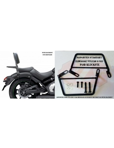 ALFORJAS KAWASAKI VULCAN S KLICK-FIX BANDO BASICAS ALFORJAS KAWASAKI VULCAN S KLICK-FIX BANDO BASICAS