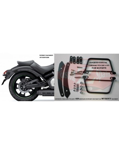 ALFORJAS KAWASAKI VULCAN S KLICK-FIX BANDO BASICAS ALFORJAS KAWASAKI VULCAN S KLICK-FIX BANDO BASICAS