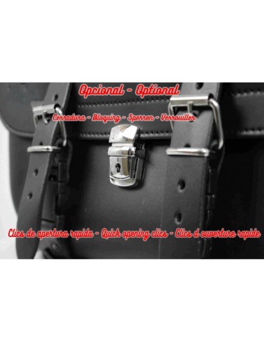 ALFORJAS INDIAN SCOUT SIXTY KLICK-FIX BANDO BASICAS