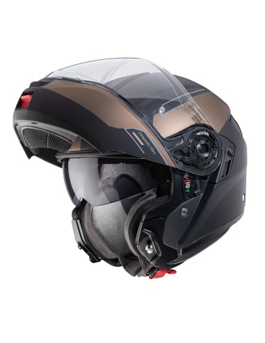CASCO CABERG LEVO MODULAR PROSPECT NEGRO MATE - BRONCE