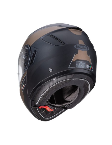 CASCO CABERG LEVO MODULAR PROSPECT NEGRO MATE - BRONCE