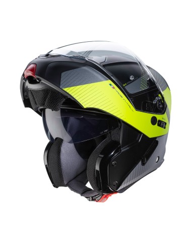 CASCO CABERG HORUS SCOUT MODULAR NEGRO MATE-  FLUOR  - ANTRACITA  - PLATA