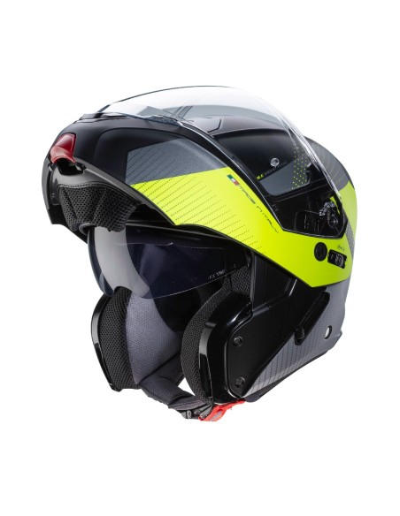 CASCO CABERG HORUS SCOUT MODULAR NEGRO MATE-  FLUOR  - ANTRACITA  - PLATA