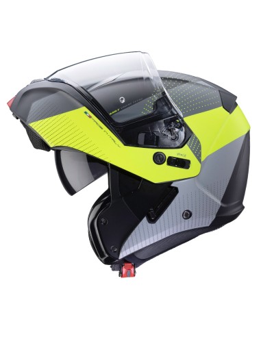 CASCO CABERG HORUS SCOUT MODULAR NEGRO MATE-  FLUOR  - ANTRACITA  - PLATA