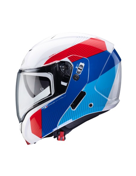 CASCO CABERG HORUS SCOUT MODULAR BLANCO BRILLO - ROJO - AZUL - CELESTE