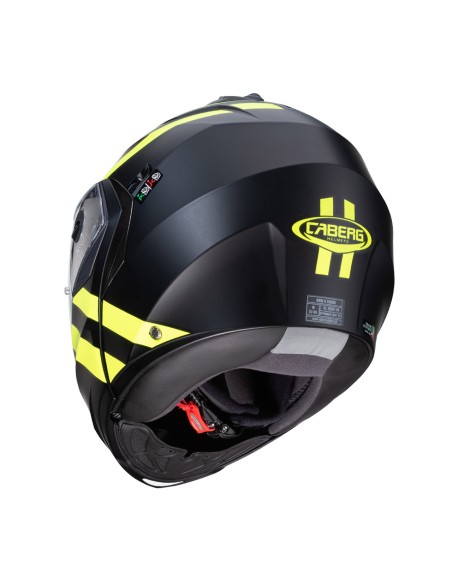 CASCO CABERG DUKE II MODULAR SUPER LEGEND NEGRO MATE - FLUOR