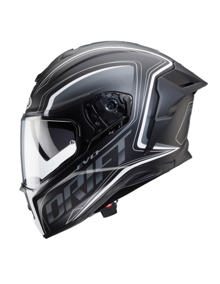 CASCO INTEGRAL CABERG DRIFT EVO INTEGRA NEGRO MATE - ANTRACITA - BLANCO