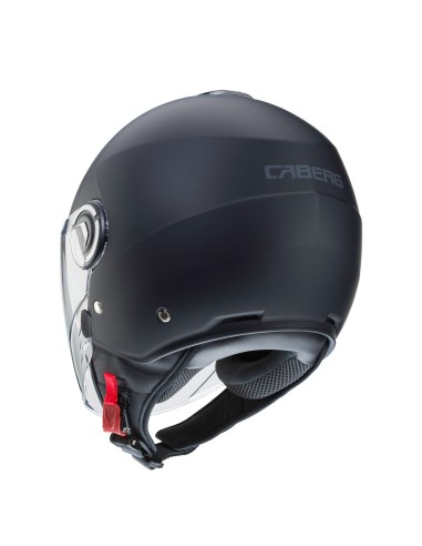 CASCO JET RIVIERA V4 CABERG NEGRO MATE