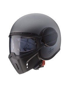 CASCO CABERG GHOST GRIS PLOMO MATE 2