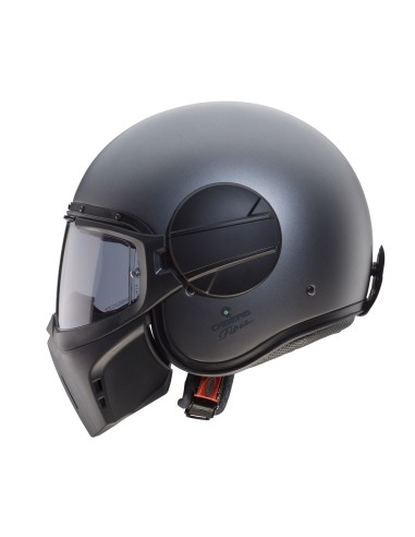 CASCO CABERG GHOST GRIS PLOMO MATE