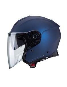CASCO JET CABERG FLYON AZUL MATE 2