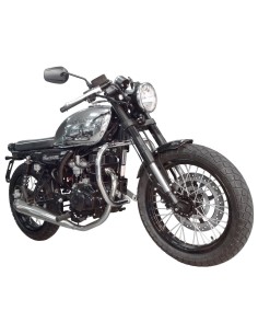 DEFENSA MOTOR HANWAY RAW 125 SR CHROME 2