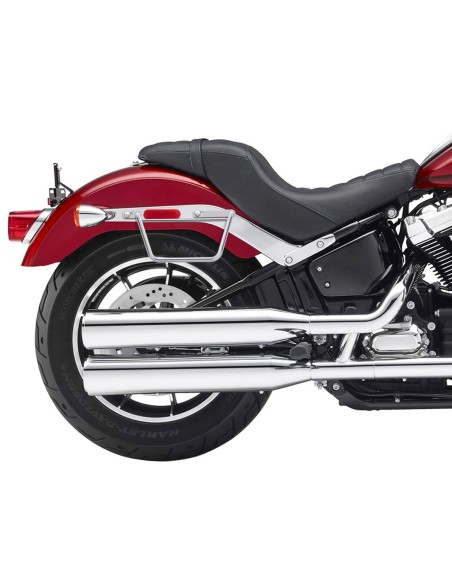 SOPORTE ALFORJAS HARLEY DAVIDSON SOFTAIL FL- FX (2018)  PARA SIST KLICK FIX