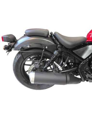 SOPORTE ALFORJAS HONDA REBEL 300 - 500 PARA SIST KLICK FIX