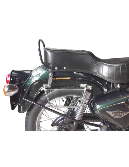 SOPORTE ALFORJAS MOTO ROYAL ENFIELD BULLET - ELECTRA 500 PARA SIST KLICK FIX RESP. SOPORTE ALFORJAS MOTO ROYAL ENFIELD BULLET - ELECTRA 500 PARA SIST KLICK FIX RESP.