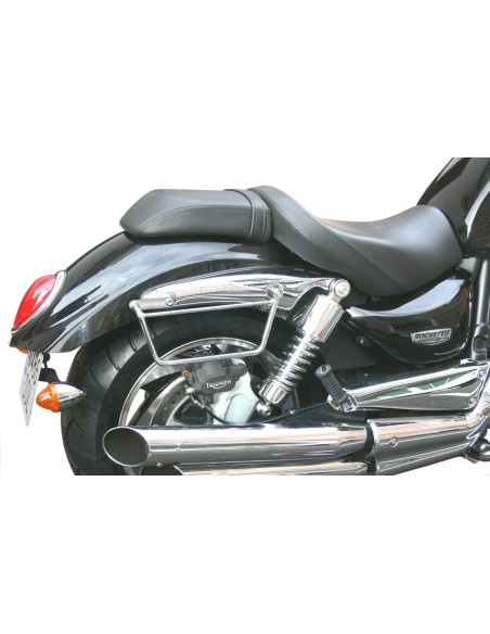 SOPORTE ALFORJAS TRIUMPH ROCKET III  (2004 - 2009) PARA SIST KLICK FIX