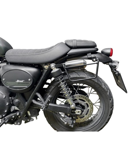 SOPORTE ALFORJAS TRIUMPH STREET SCRAMBLER  (2017 - UP) PARA SIST KLICK FIX