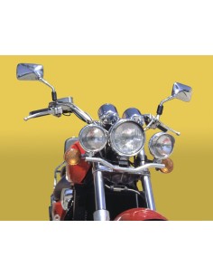 SOPORTE FAROS HONDA BLACK WIDOW 750 DC 2