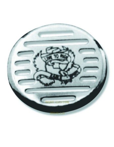 TAPA BOCINA "LIVE TO RIDE" UNIVERSAL