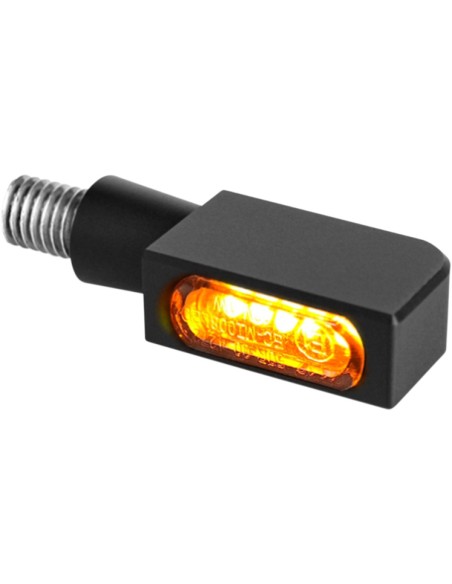 INTERMITENTE LED BLOKK-LINE MICRO NEGRO HOMOLOGADO