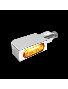 INTERMITENTES LED BLOKK-LINE MICRO CROMADO HOMOLOGADO 2