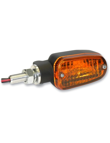 INTERMITENTES  CARCASA ALUMINIO NEGRO-INCAND AMBAR 3CB HOMOLOGADO