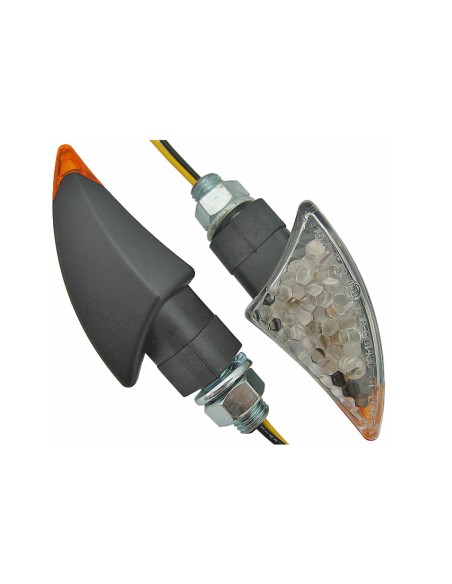 INTERMITENTES LED ALUMINIO NEGRO TR HOMOLOGADO INTERMITENTES LED ALUMINIO NEGRO TR HOMOLOGADO