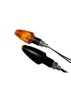 INTERMITENTES ESTANDAR UNV AL NEGRO LENTE AMBAR HOMOLOGADO